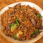 Beef and Broccoli Chow Mein